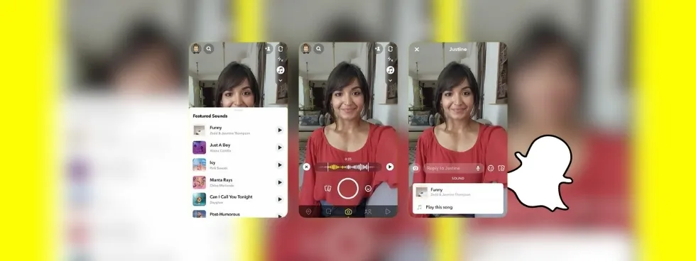 Cómo poner música en Snapchat