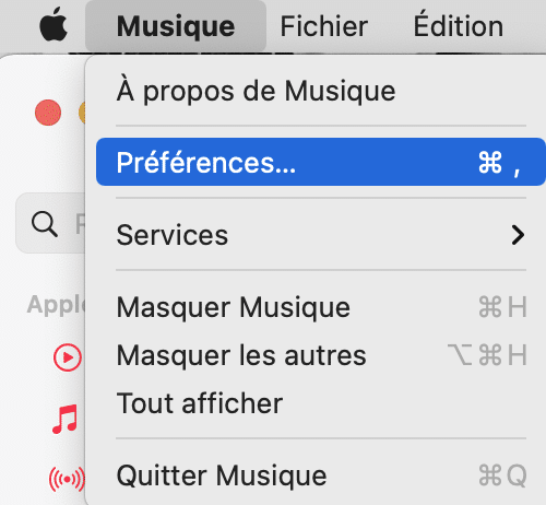 Cómo convertir mis canciones con iTunes (Música) : ¿Cómo convertir mi música con iTunes (Música)? ?, vue 1