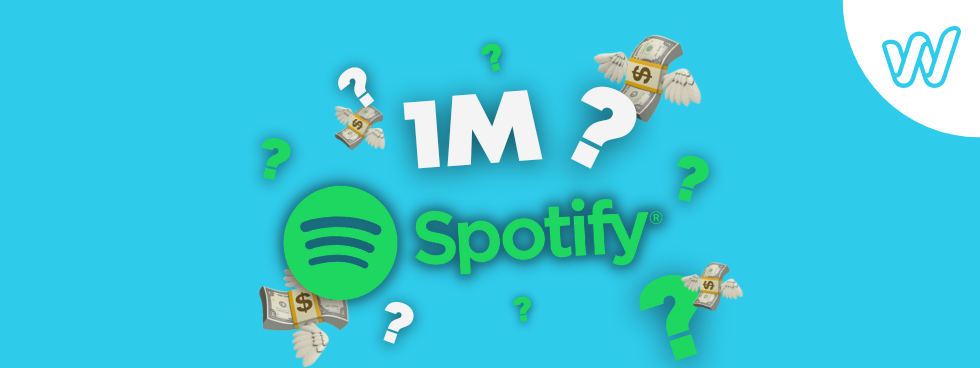 ¿Cuánto paga Spotify por 1 millón de reproducciones?